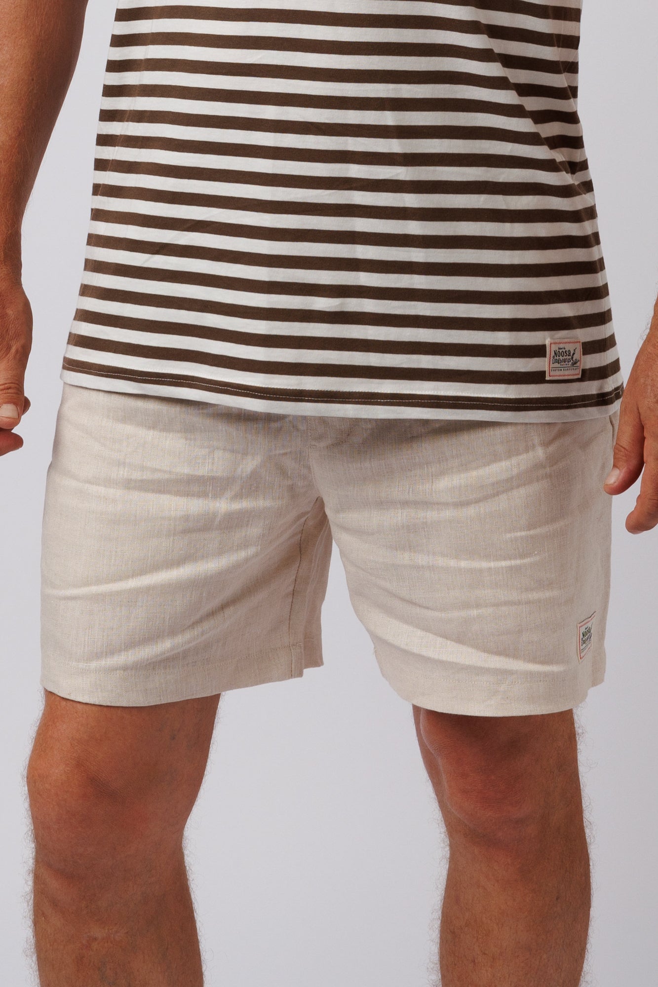 NL Mens Linen Short Natural