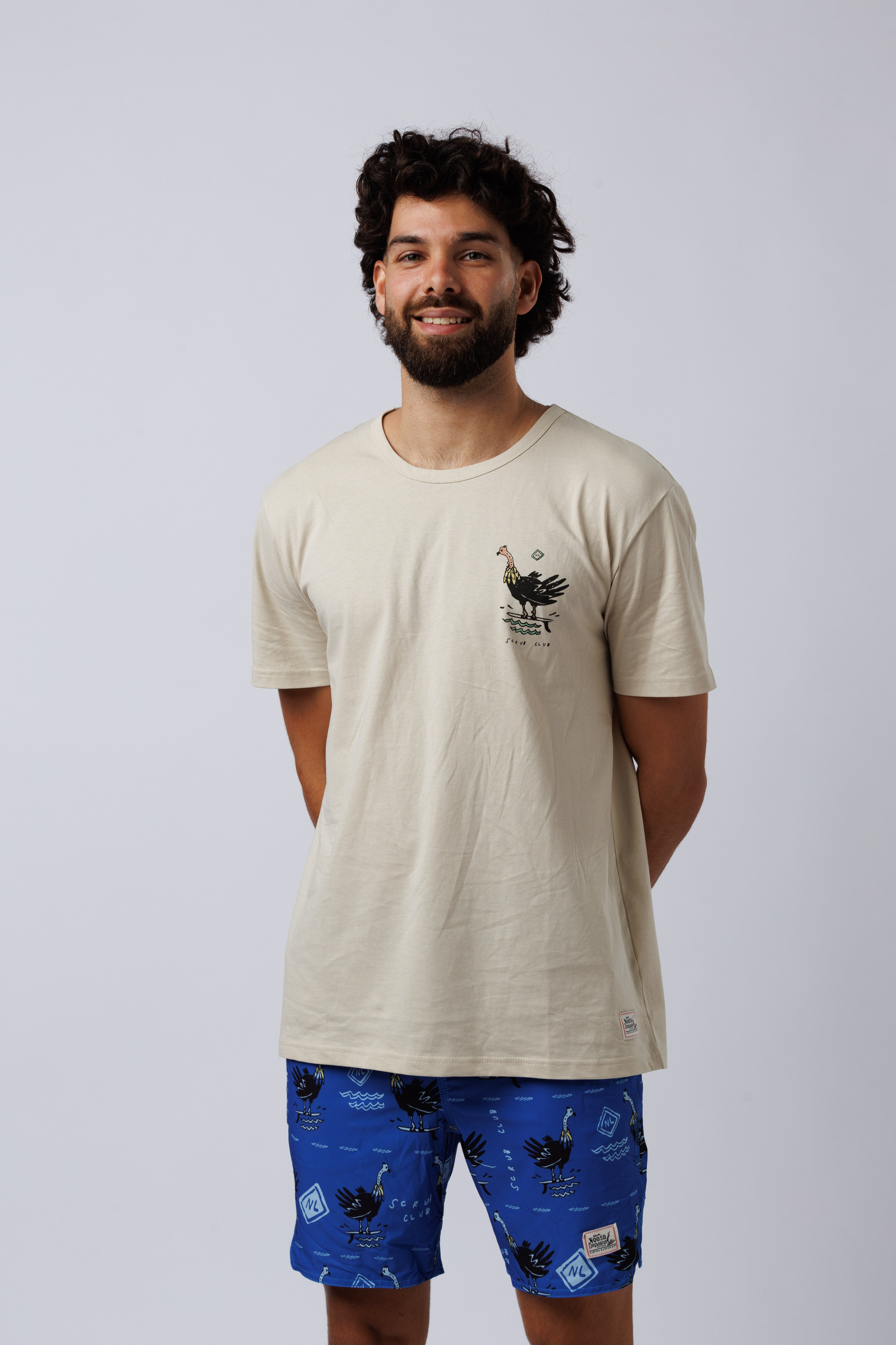 NL Scrub Club Tee Oyster