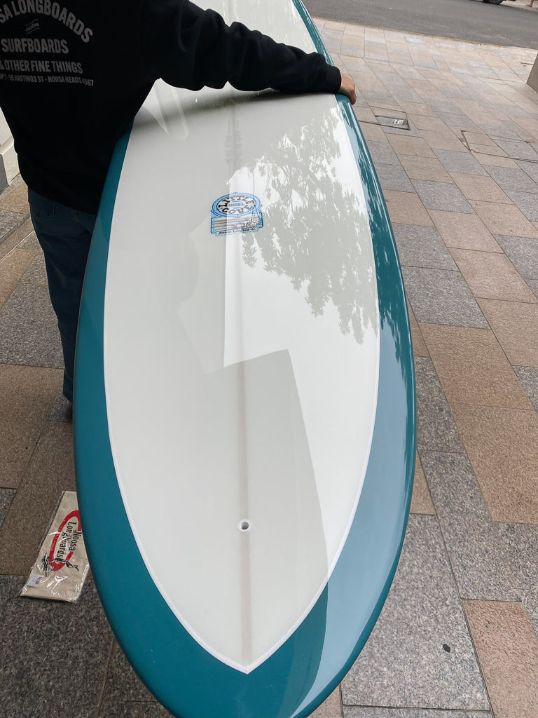 9'6 Little Cove Model Sea Green and White deck