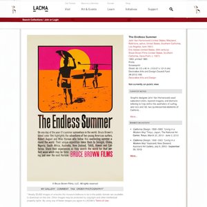 The Original Endless Summer Movie Poster